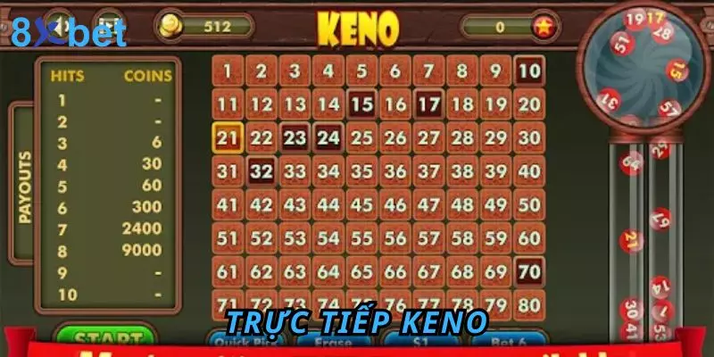 Trực Tiếp Keno - Trải Nghiệm Cược Hấp Dẫn Và Thú Vị 1 Trực tiếp Keno